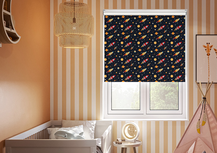 Rocket Adventure, Odyssey - Twist&Fit Roller Blind - Image 3